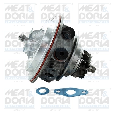 Core assembly, turbocharger
